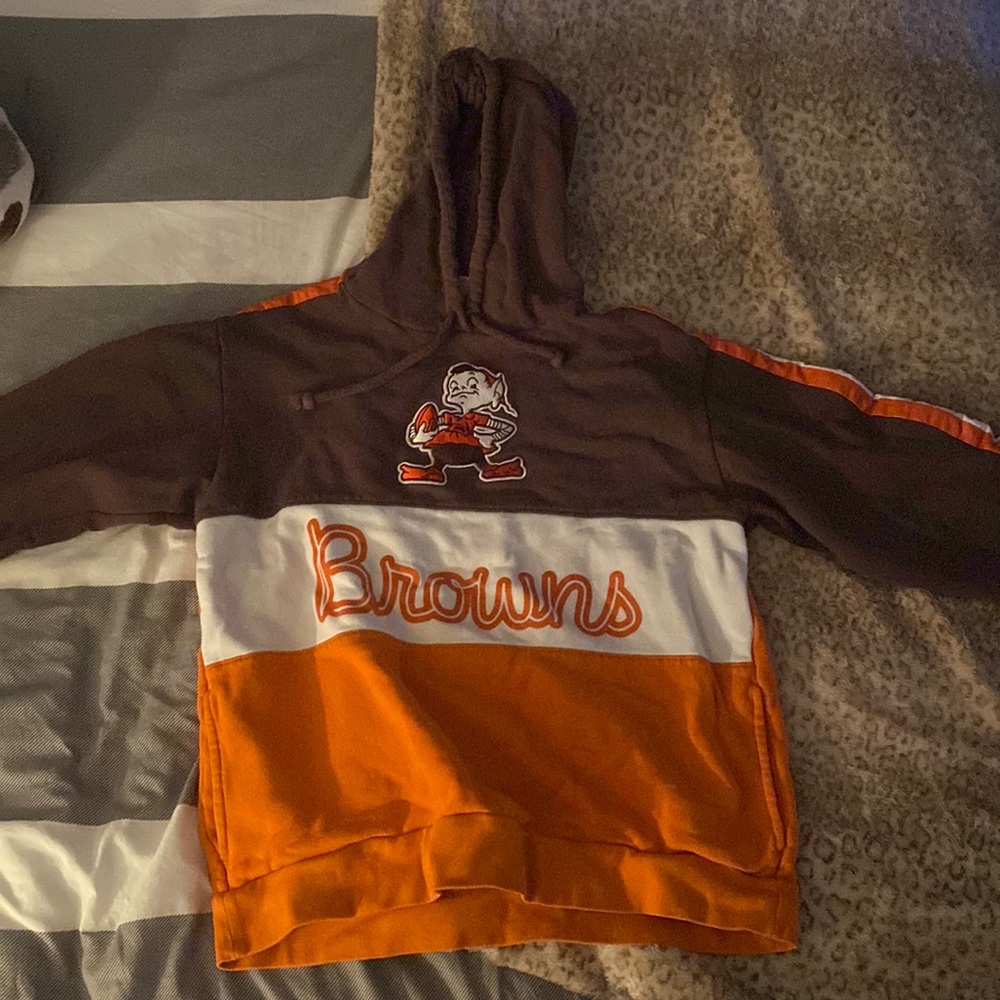 Throwback Logo Browns Sweatshirt